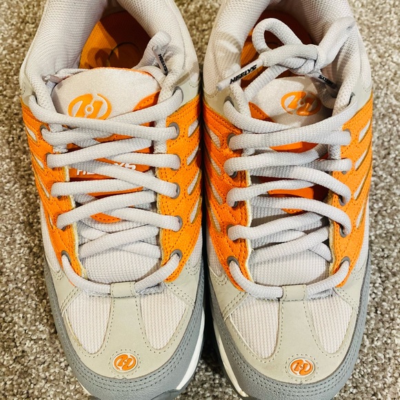 EUC Grey and orange HEELYS w9 m7 - Picture 2 of 2